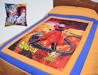 Suit The Bed - Combo Dragon Ball Z - Edredón + Cojín 40x40cm